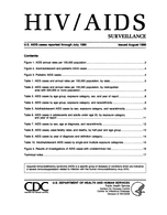 HIVAIDS Surveillance US AIDS cases reported through July 1990