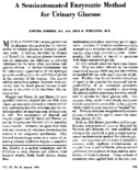 A Semiautomated Enzymatic Method For Urinary Glucose