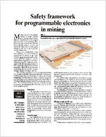 Safety Framework for Programmable Electronics in Mining