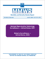 Morbidity and Mortality Weekly Report MMWR Surveillance Summaries April 2004  Vol 53  No SS1