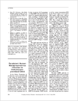 Persistent Human Metapneumovirus Infection in Immunocompromised Child