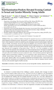 Trait rumination predicts elevated evening cortisol in sexual and gender minority young adults