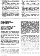 Serum cholesterol concentrations among Navajo Indians