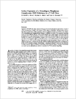 Surface expression of a heterologous phosphatase complements CD45 deficiency in a T cell clone