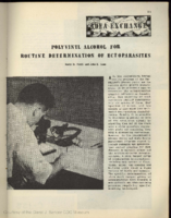Polyvinyl alcohol for routine determination of ectoparasites