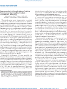 Notes From the Field Emergency Visits for Complications of Injecting Transmucosal Buprenorphine Products  United States 20162018