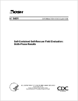 Information Circular 9451 SelfContained SelfRescuer Field Evaluation SixthPhase Results
