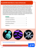 FoodCORE NOU Metrics Intent  Rationale