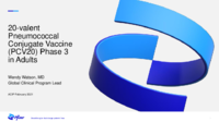 20valent pneumococcal conjugate vaccine PCV20 phase 3 in adults