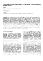 Geomechanics of Large Stone Structures A Case History from the Washington National Cathedral
