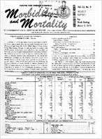 Morbidity and Mortality Weekly Report Vol 22 No 9 week ending March 3 1973