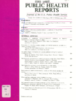 Public Health Reports  v 108 no 4 JulyAugust 1993  cover