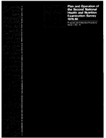 Plan and Operation of the Second National Health and Nutrition Examination Survey  197680