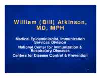William Bill Atkinson MD MPH