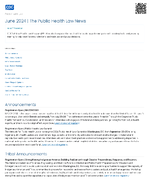 Public Health Law News June 2024