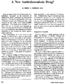 A new antituberculosis drug