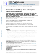 The Upper Midwest Health Study gliomas and occupational exposure to chlorinated solvents