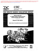 Health Hazard Evaluation Report HETA 9103752779 US Silica Company Berkeley Springs Berkeley Springs West Virgina