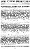 Public Health Reports  V 35 No 18 April 30 1920