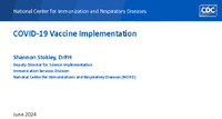 COVID19 Vaccine Implementation