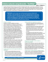 Urnio natural e empobrecido  ToxFAQs  CAS n 7440611