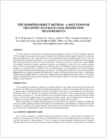 The Modified Direct Method A Solution for Obtaining Accurate Coal Desorption Measurements