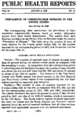 Public health reports  v 51 no 31 AUGUST 5 1938