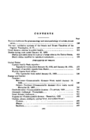 Public Health Reports  v 48 no 6  table of contents