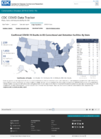 Confirmed COVID19 cases and deaths in US correctional and detention facilities by state Oct 9 2020