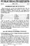 Public health reports  v 34 no 15 APRIL 11 1919