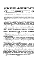 Weekly Reports for SEPTEMBER 22 1916