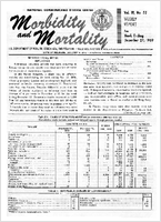 Morbidity and Mortality Weekly Report Vol 18 No 52 week ending December 27 1969