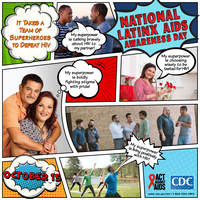 National Latinx AIDS awareness day October 15 2017