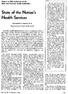 Reports to 50th Conference of the State and Territorial Health Authorities