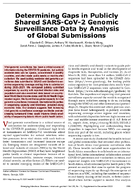 Determining Gaps in Publicly Shared SARSCoV2 Genomic Surveillance Data by Analysis of Global Submissions