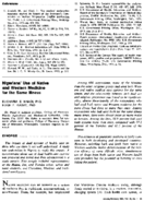 Nigerians use of native and Western medicine for the same illness