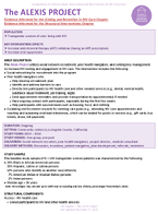 The ALEXIS PROJECT