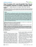Silent Circulation of St Louis Encephalitis Virus Prior to an Encephalitis Outbreak in Cordoba Argentina 2005