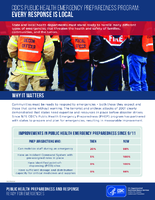 CDCs public health emergency preparedness program  every response is local