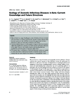 Ecology of Zoonotic Infectious Diseases in Bats Current Knowledge and Future Directions