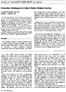 Prevention strategies for infant walkerrelated injuries