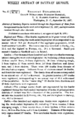 Weekly abstract of sanitary reports  v 2 no 83 September 29 1887
