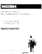 Criteria for a Recommended Standard Occupational Exposure to Diisocyanates