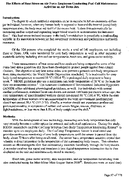 The effects of heat stress on air force employees conducting fuel cell maintenance activities on air force jets