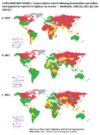 Supplementary Figure 1 Serious Adverse Events Following Immunization per Million Total Population Reported to VigiBase by Country  Worldwide 2020 a 2021 B and 2022 