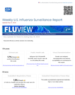 FluView Weekly US Influenza Surveillance Report Key Updates for Week 21 ending May 25 2024