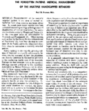 The Forgotten Patient Medical Management Of The Multiple Handicapped Retarded