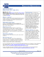 Radiosotope Brief Americium241 Am241