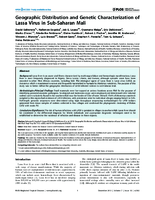 Geographic Distribution and Genetic Characterization of Lassa Virus in SubSaharan Mali