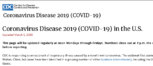 Coronavirus Disease 2019 COVID19 in the US Updated March 5 2020